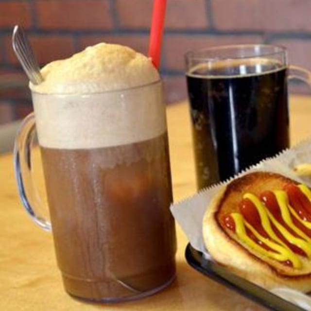 Root Beer Float Vanilla Ice Cream.