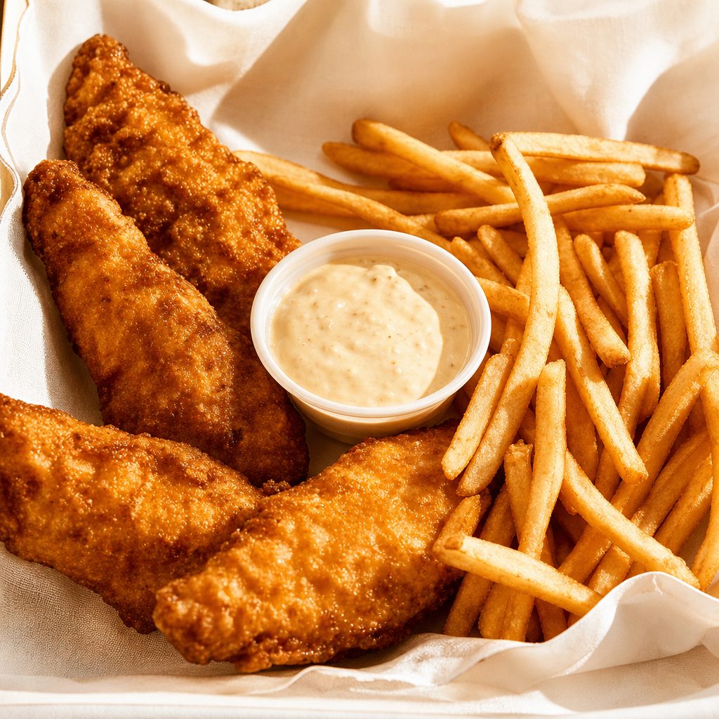 Chicken Tender Basket.