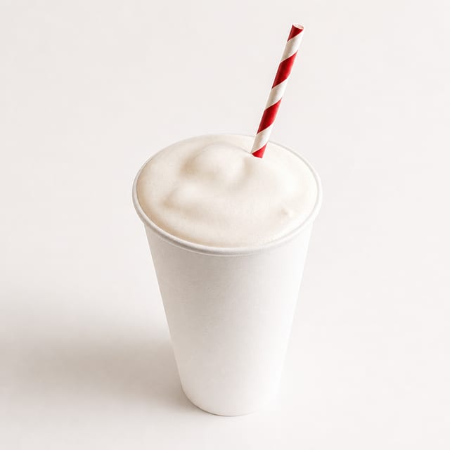 Black & White Milkshake.