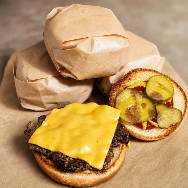 Little Big CheeseBurger Bag Size.