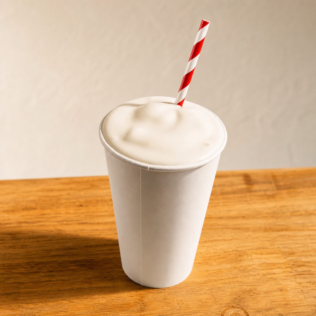 Banana Strawberry Milkshake.